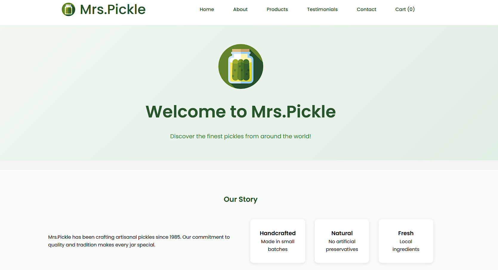 Mrs.Pickle Project